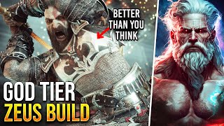 This Zeus Build is INSANE God of War Ragnarok Best Build amp Armor New Game Plus [upl. by Jamnes]