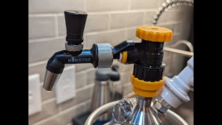 Nukatap Flow Control Mini Faucet DemoReview [upl. by Alyar]