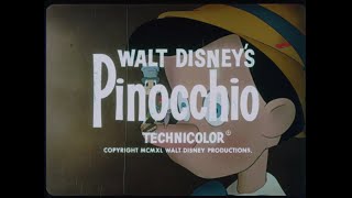 Pinocchio  1971 Reissue Trailer 35mm 4K [upl. by Secor]