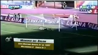 MILLONARIOS 0 vs INDEPENDIENTE SANTA FE 2  Copa Mustang 1997 II [upl. by Alina]