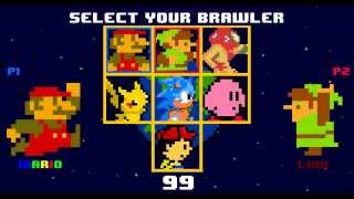 Super Smash Bros Brawl Theme 8 bit [upl. by Tada917]