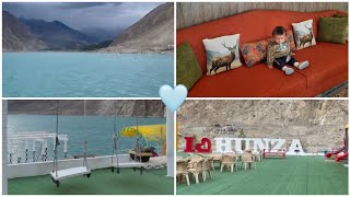 Luxus Hunza Attabad lake resort  True magical Beauty 💙 luxus attabadlake [upl. by Gairc931]