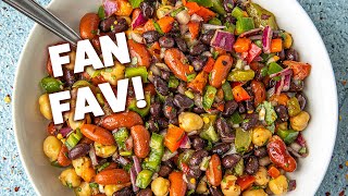 Zesty Three Bean Salad Fan Favorite [upl. by Dolli]