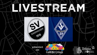 🔴 RELIVE SV Sandhausen  SV Waldhof Mannheim  bfvRothausPokal [upl. by Ingold]