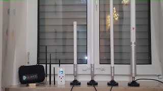 GLAMOS Helium Antennas Testing 3 vs 58 vs 8dBi RAK VS 9dBi McGill Indor 2022 Part 2 [upl. by Nyrrat]