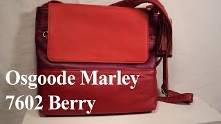 Review of Osgoode Marley Berry Cashmere Leather Cross Body Bag [upl. by Urbana]