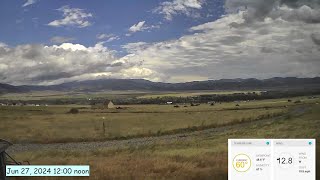 Weathercam timelapse June 27 2024 [upl. by Niarda]