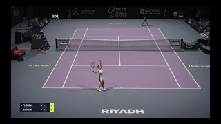 Tiebreak PC Caroline Pliskova Vs Maria Sakkari WTA Riyadh Expert [upl. by Nahtnamas]