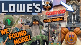 HALLOWEEN AT LOWES  COSTCO  CODE ORANGE  DISNEY MICKEY MOUSE  ANIMATRONICS  DECORATIONS  MORE [upl. by Radmilla127]