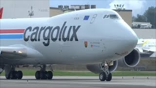 Cargolux 7478F Delivery Flight amp Wing Wave of LXVCI  KPAE [upl. by Buerger]