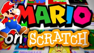 Mario on Scratch [upl. by Atsylak]