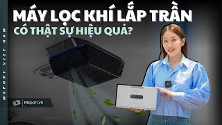 Gắn máy lọc khí IPURI I1 trên trần xe ô tô có thực sự hiệu quả [upl. by Earazed]