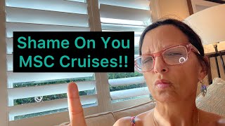 ABSURD Drinking Package Rules with MSC Cruises [upl. by Conias440]