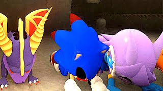 THE FINAL BATTLE BETWEEN SONIC amp SPYROEXE The EXE Nightmare Part 59 [upl. by Polik]