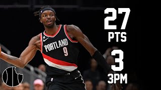 Jerami Grant Highlights  Nets vs Trail Blazers  7th Jan 2024 [upl. by Stefano]