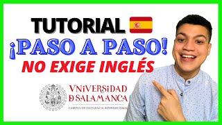 ✅Becas para estudiar la UNIVERSIDAD en el extranjero SIN INGLES  Beca de PREGRADO U Salamanca [upl. by Ahrens]