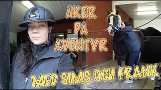 ÅKER IVÄG MED FRANK  STALLVLOGG [upl. by Lazor313]