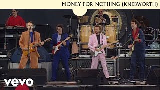 Dire Straits  Money For Nothing Live At Knebworth [upl. by Garceau]