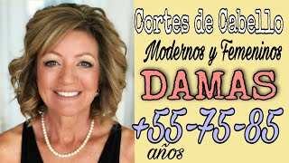 Cortes de Cabello efecto REJUVENECEDOR que mejor asientan en DAMAS de 557585 añosMayitosBeauty [upl. by Dobb]