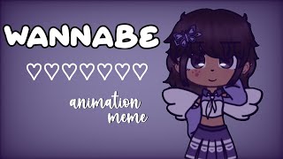 WANNABE ANIMATION MEMEFLASH ⚠️read description ♡ [upl. by Derraj]