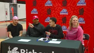 Kohen McKenzie full interview on signing with Wittenberg football [upl. by Osman]