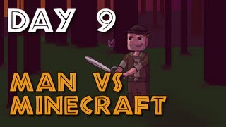 Man vs Minecraft  S4 Day 9 quotLichquot Roleplay Twilight Forest Mod [upl. by Odele]