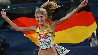 Klosterhalfen gewinnt EMGold über 5000 m  SID [upl. by Atok672]