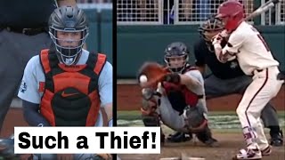 Catcher Steals Outside Pitches  Adley Rutschman  Best Framing Catchers [upl. by Lon818]