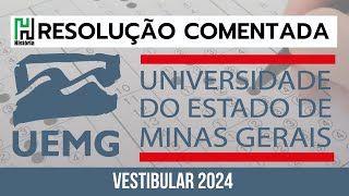 RESOLUÇÃO UEMG 2024  HISTÓRIA Gabarito Comentado Universidade Estadual de Minas Gerais [upl. by Alleda662]