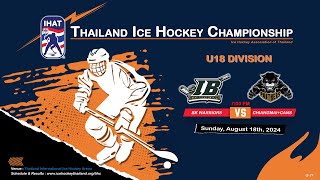 Icebreakers VS Panthers  Thailand ice hockey championship 2024  Div U18  Game 71 [upl. by Nadab]