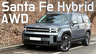 Hybrid is finally here 2024 Hyundai Santa Fe SEL Hybrid review and test drive [upl. by Nysa984]