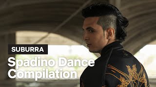 Spadino dance tutte le volte in cui Spadino balla in Suburra  Netflix Italia [upl. by Vaenfila]