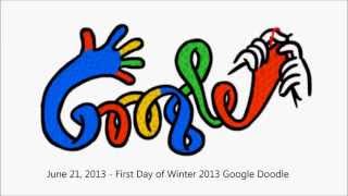 First Day of Winter 2013 Google Doodle [upl. by Toland]