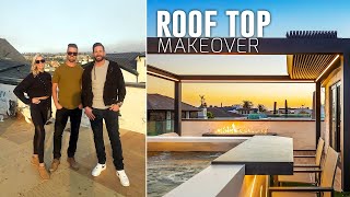 Drastic Home ROOFTOP MAKEOVER Reveal  From Residence To Resort [upl. by Eirroc]