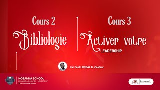 FORMATION GRATUITE SUR LA BIBLIOLOGIE ET LE LEADERSHIP [upl. by Loeb]