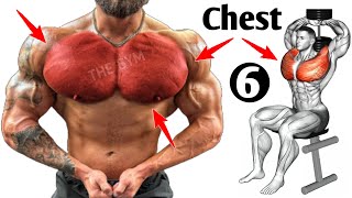 6 Best Chest Exercises For Bigger Pecs At Gym [upl. by Leake724]