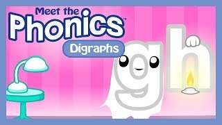 FUN Phonics Practice Video Digraphs with Sound [upl. by Snej]