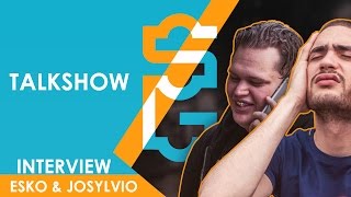 JOSYLVIO amp ESKO  EEN SUPERGAANDE TALKSHOW AFL 12 [upl. by Kama]