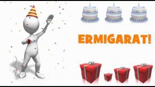 HAPPY BIRTHDAY ERMIGARAT [upl. by Yauqram]