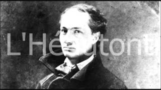 LHéautontimorouménos de Charles Baudelaire [upl. by Yk659]