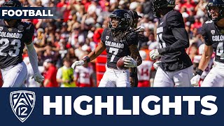 No 22 Colorado vs Nebraska Football Highlights  Week 2  2023 Season [upl. by Arihat]