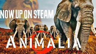 Animalia  Animal Survival Gameplay  Steam Store Page Now Public [upl. by Thorbert]