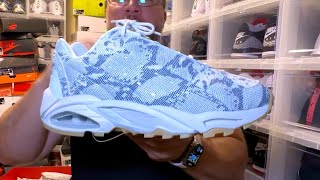 Nike NOCTA Hot Step Terra Light Bone Snakeskin Review [upl. by Aradnahc126]