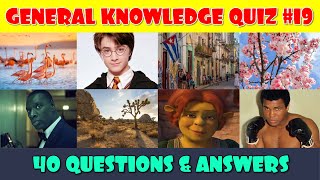 General Knowledge Trivia Quiz Part 19 [upl. by Uwton]