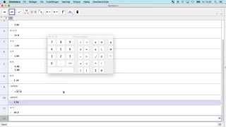 GeoGebra L12  Lommeregner [upl. by Oirramed]