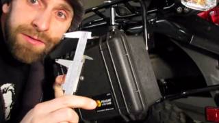 Kawasaki KLR650  Tool Box Installation and Luggage Rack System Review [upl. by Pavier]