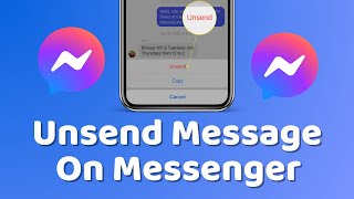 How To Unsend Message on Messenger [upl. by Ahsirk]