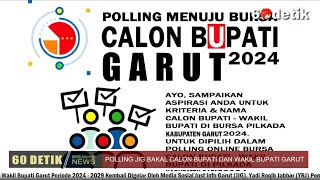 Just Info Garut Gelar Simulasi Pilkada Polling Jilid 3 Bakal Calon Bupati amp Wakil Bupati 2024  2029 [upl. by Brenden]