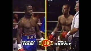 Regilio Tuur vs Paul Harvey 02061992 [upl. by Bohon432]