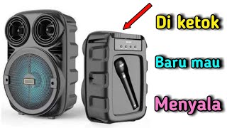 CARA MENGATASI SPEAKER BLUETOOTH XTM 3381 KIMISO 338 HIDUP MATI kimiso speakerbluetooth speaker [upl. by Dis113]